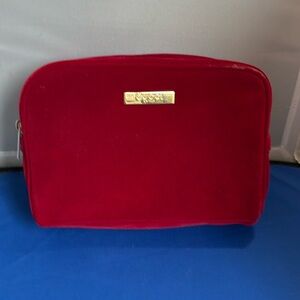 gucci parfums velvet burgundy pouch